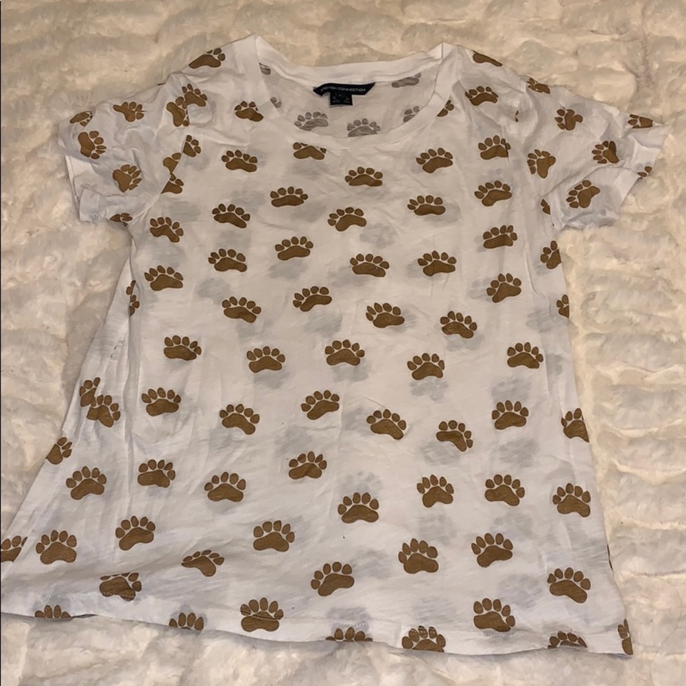 💙French Connection Women’s t-shirt size Large🤍